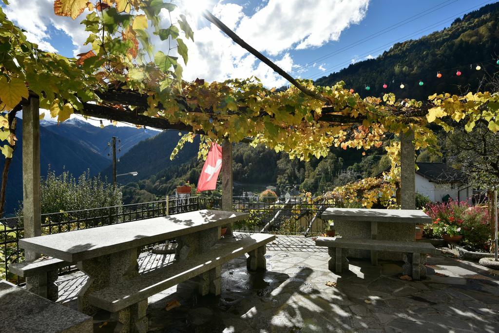 Da Erminia Bed & Breakfast Verdabbio ภายนอก รูปภาพ