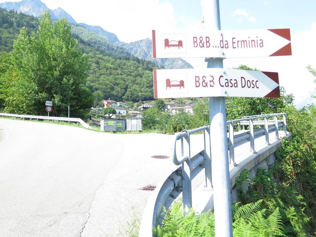 Da Erminia Bed & Breakfast Verdabbio ภายนอก รูปภาพ