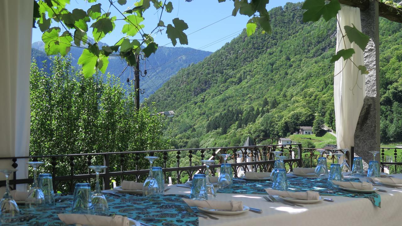 Da Erminia Bed & Breakfast Verdabbio ภายนอก รูปภาพ