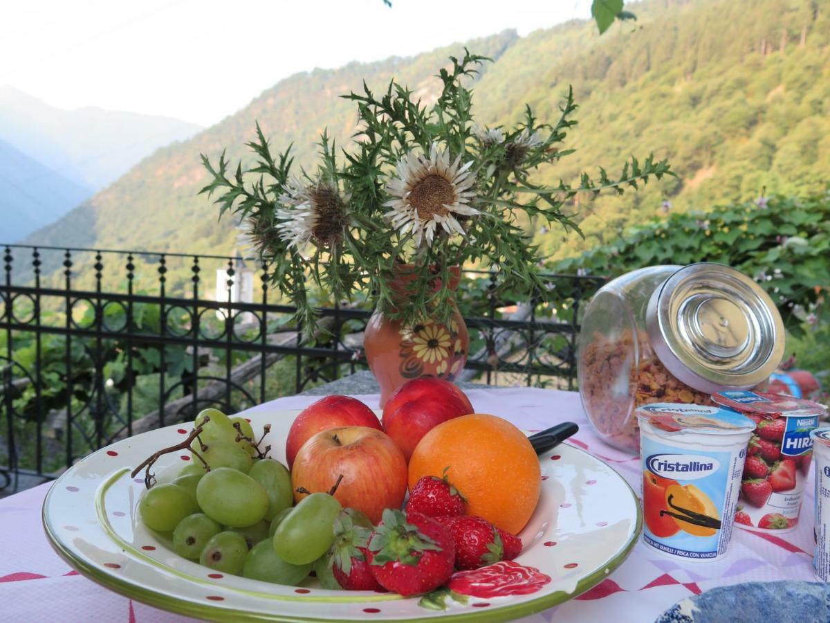 Da Erminia Bed & Breakfast Verdabbio ภายนอก รูปภาพ
