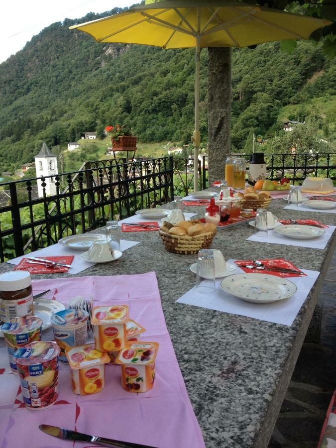 Da Erminia Bed & Breakfast Verdabbio ภายนอก รูปภาพ